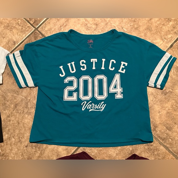 Kids Justice Jersey Tops 🏈 Bundle of 4. - Picture 4 of 6